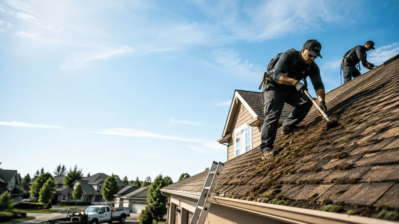 Roof Moss Removal in Emmaus, PA near me